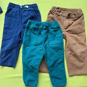 Lot of Hanna Andersson and Carhartt 3t pants